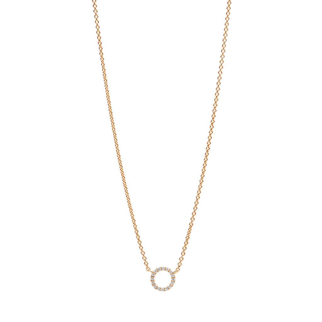 Lightbox Lab-Grown .50ct Pink Diamond Pendant Necklace in 10k Rose Gold