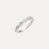 18CT WHITE GOLD DIAMOND CIENEGA BAND