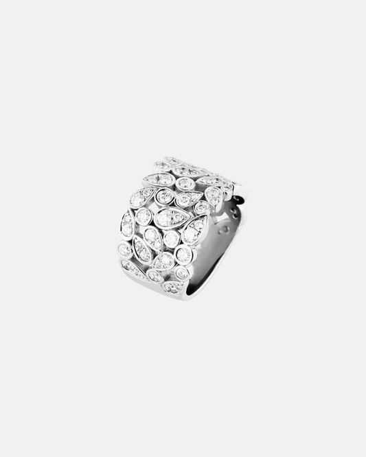 18CT DIAMOND BARCELONA RING