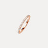 18CT ROSE GOLD DIAMOND PICCADILLY BAND