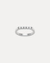 18CT WHITE GOLD DIAMOND OLA BAND