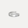 18CT WHITE GOLD DIAMOND HUDSON RING