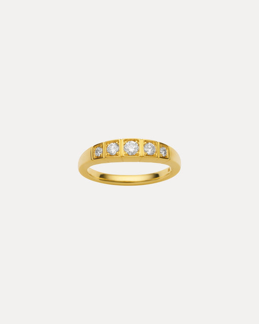 18CT DIAMOND SEVIGNY RING