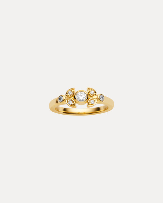 18CT DIAMOND VELOURIA RING