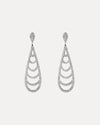 18CT DIAMOND MONACO EARRINGS