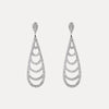 18CT DIAMOND MONACO EARRINGS