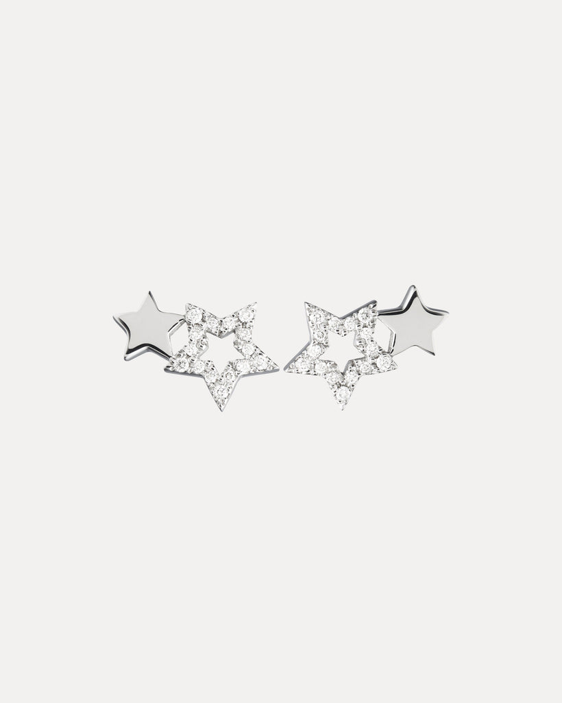 18CT DIAMOND STARLIGHT EARRINGS