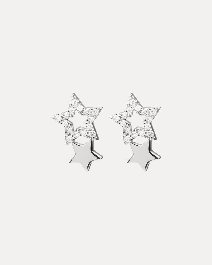 18CT DIAMOND STARLIGHT EARRINGS