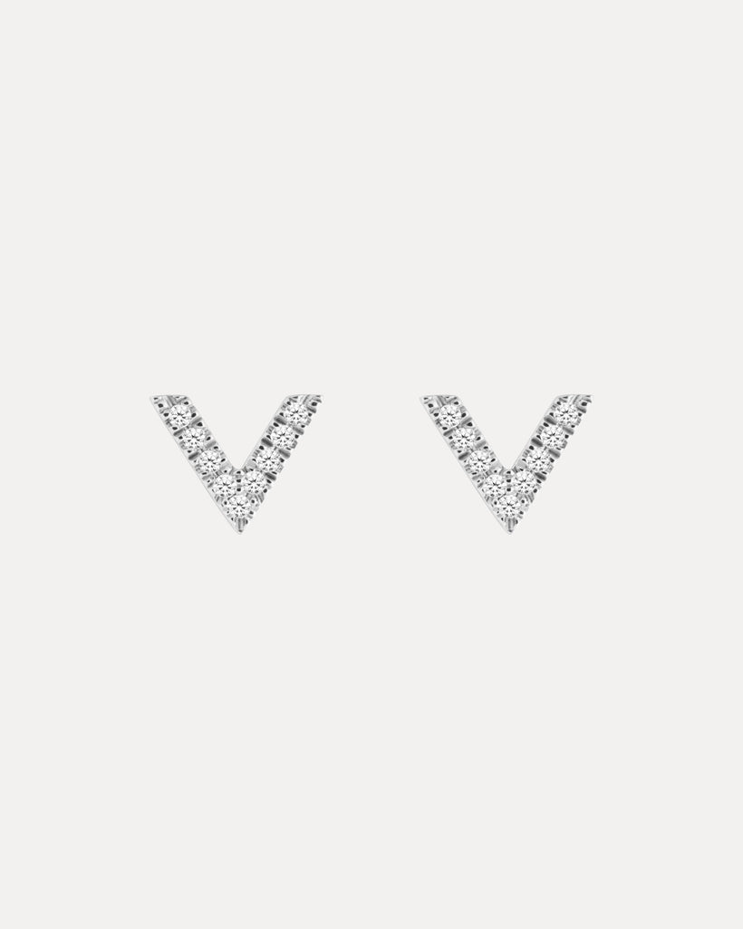 18CT VIVECKE DIAMOND STUD EARRINGS