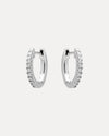 18CT WHITE GOLD DIAMOND BRIGGS EARRINGS