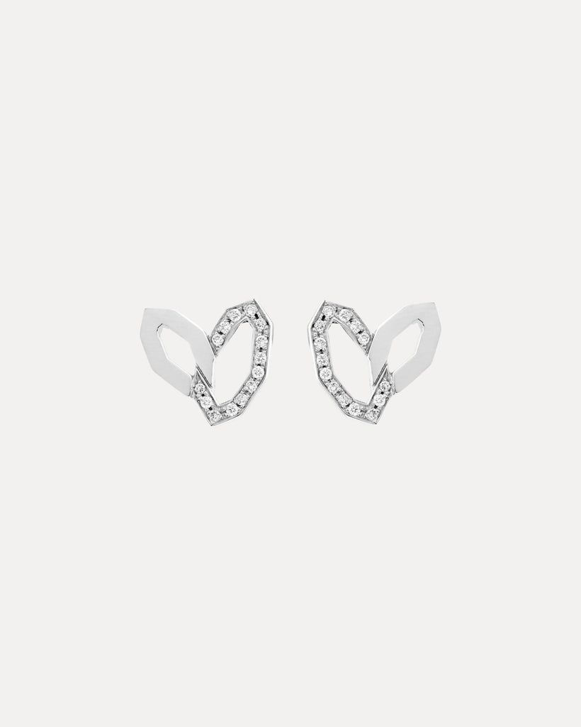 18CT DIAMOND BRINDABELLA STUD EARRINGS