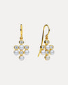 18YG DIAMOND & PEARL UMA DROP EARRINGS