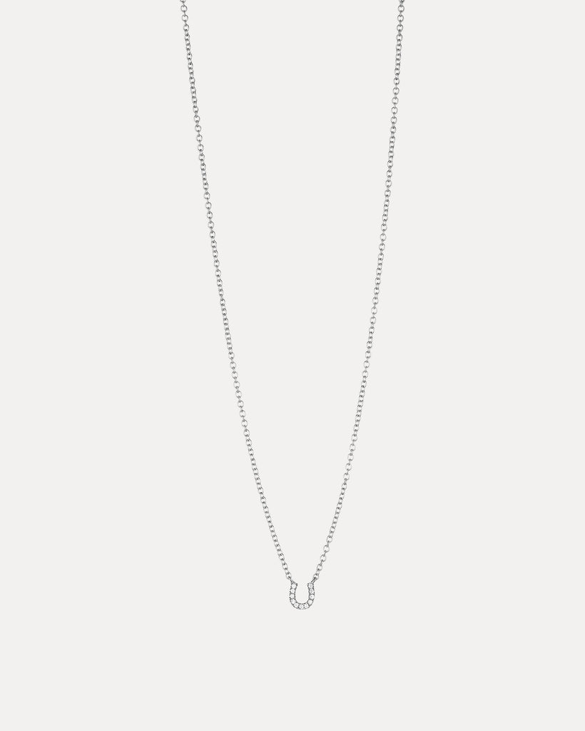 18CT DIAMOND MINI LUCKY PENDANT