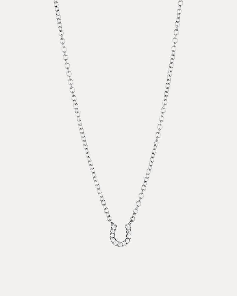 18CT DIAMOND MINI LUCKY PENDANT