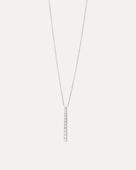 18CT DIAMOND HUDSON PENDANT