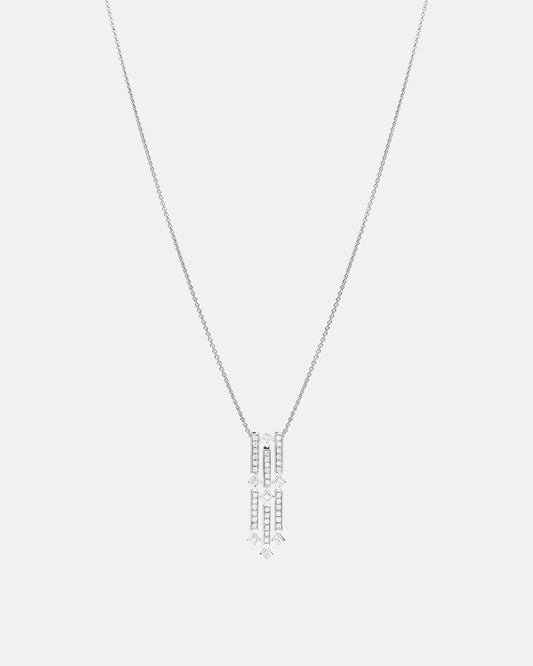 18CT DIAMOND LILLIBET PENDANT