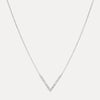 18CT WHITE GOLD DIAMOND VIVECKE PENDANT