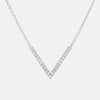 18CT WHITE GOLD DIAMOND VIVECKE PENDANT