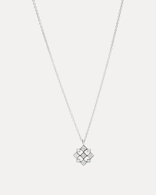 18CT DIAMOND TRULLI PENDANT