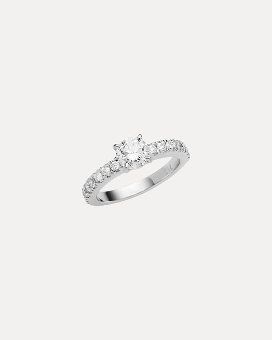 18CT DIAMOND COVENT RING