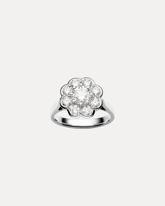 18CT DIAMOND HAMPSTEAD RING