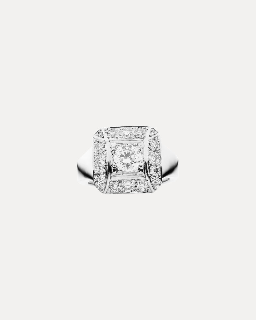 18CT DIAMOND COMO RING