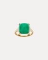 9CT CHRYSOPRASE GENEVIEVE RING