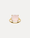 9CT ROSE QUARTZ GENEVIEVE RING