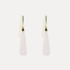 9CT ROSE QUARTZ ALESSANDRINI EARRINGS