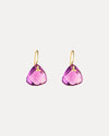 9CT AMETHYST PALOS EARRINGS