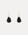 9CT ONYX RAINDROP EARRINGS