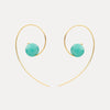 9CT AMAZONITE ANNA EARRINGS