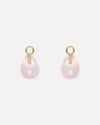 9CT ORIANA ROSE QUARTZ INTERCHANGEABLE DROPS