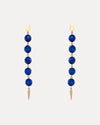 9CT NIELSEN LAPIS DROP EARRINGS