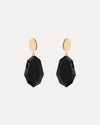 9CT ONYX PILLIGA EARRINGS