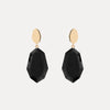 9CT ONYX PILLIGA EARRINGS