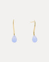 9CT CHALCEDONY ORNELLA EARRINGS