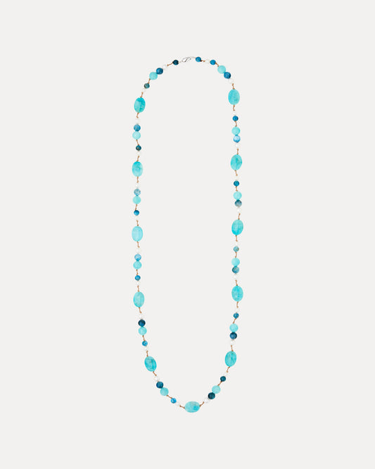 STERLING SILVER AMAZONITE AIRLIE BEACH FLAPPER