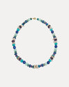 9CT LAPIS TAPESTRY NECKLACE