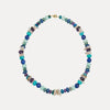 9CT LAPIS TAPESTRY NECKLACE