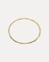 9CT YELLOW GOLD BAMBOO BANGLE