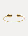 9CT KARVAN CUFF BANGLE