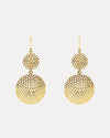 9CT GAUDI DROP EARRINGS