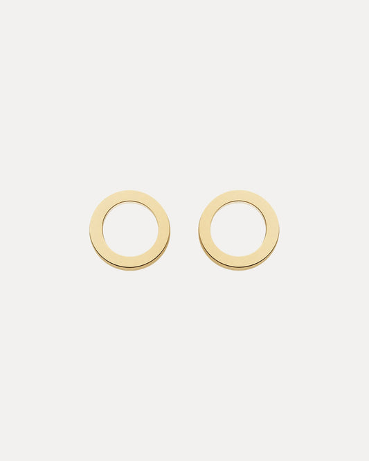 9CT CIRCLE EARRINGS