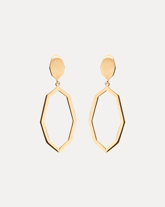 9CT BRINDABELLA DROP EARRINGS