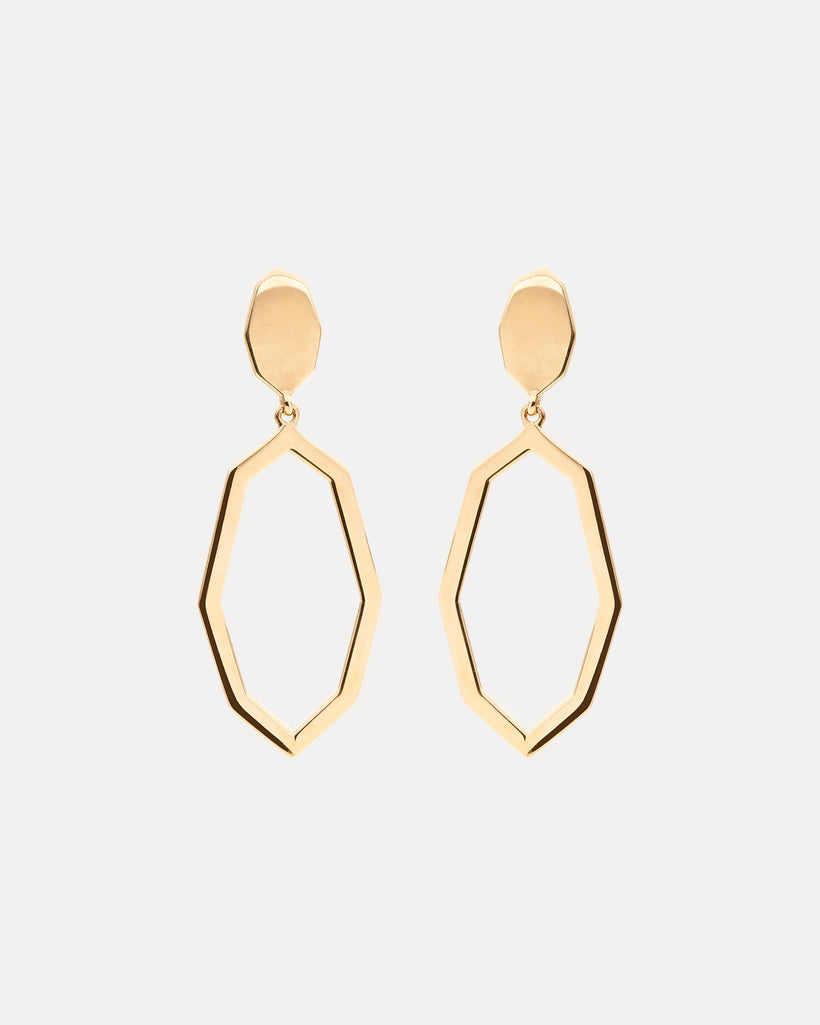 9CT BRINDABELLA DROP EARRINGS