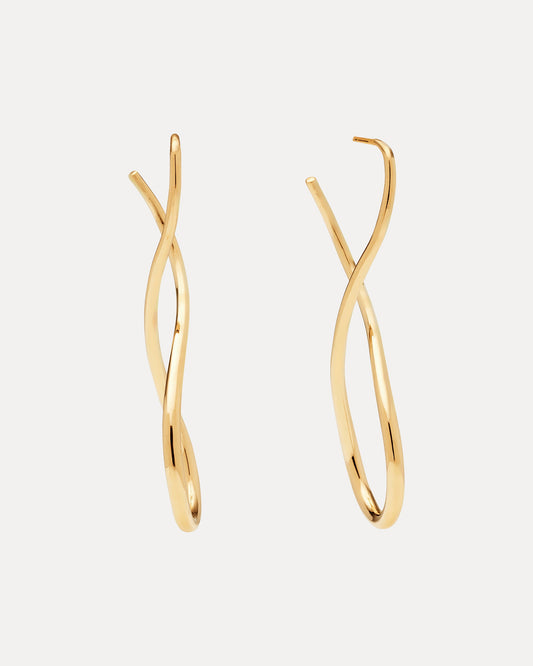 9CT SANDRELLI EARRINGS