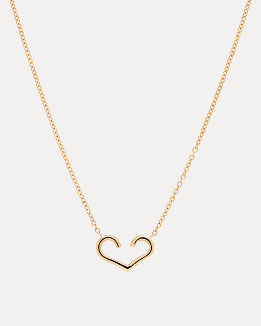 9CT AMOUR HEART PENDANT