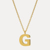 9CT 'G' AMATE PENDANT