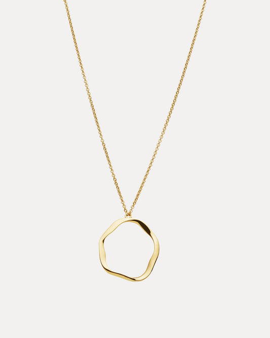 9CT YELLOW GOLD NAMOI PENDANT